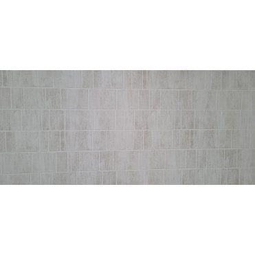 WPA016 Light Grey Tiled Wet Wall Panel Shower Panel